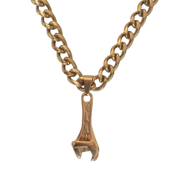 گردنبند مردانه مدل آچار