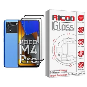 Ricoo Ricoo Glass MIX002 Screen Protector For Xiaomi Poco M4 Pro Pack Of 2