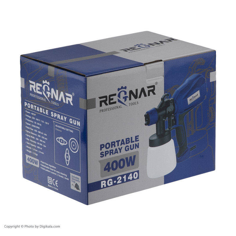 پیستوله رنگ رگنار مدل RG-2140 پیستوله رنگ رگنار مدل RG-2140