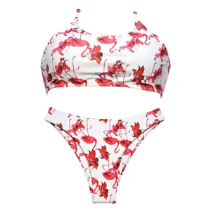 مایو زنانه مدل فلامینگو