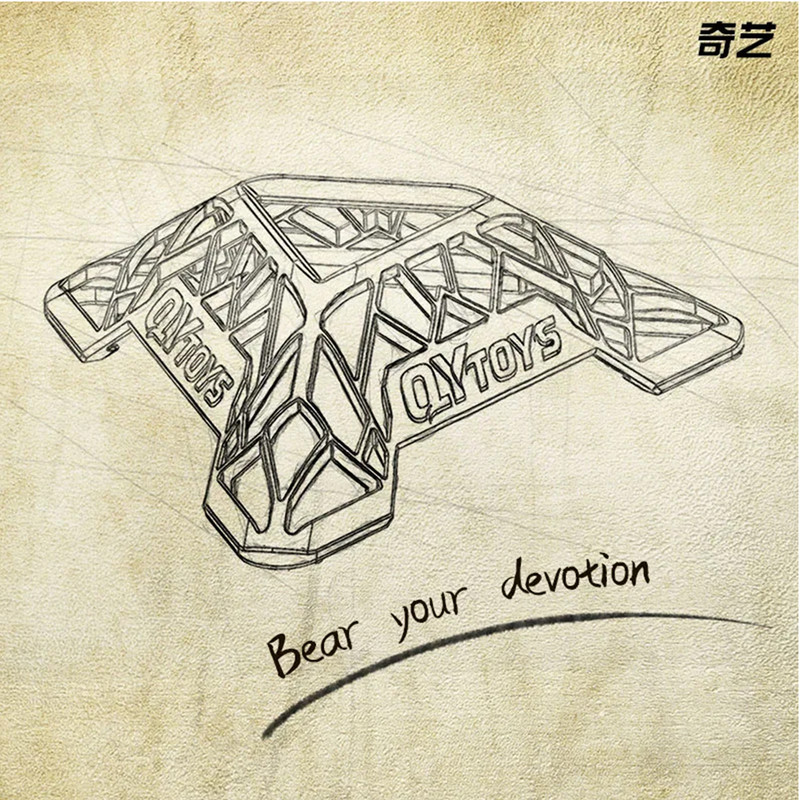 پایه روبیک کای وای طرح DNA بسته 7 عددی