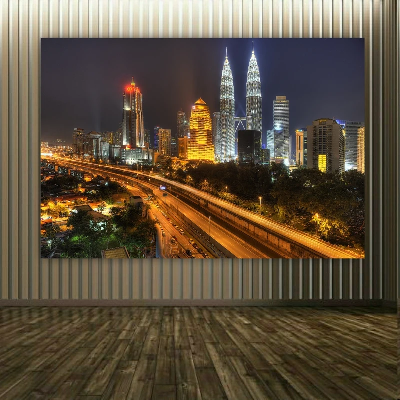 استیکر طرح نمای شهرهای جهان کد BK1196