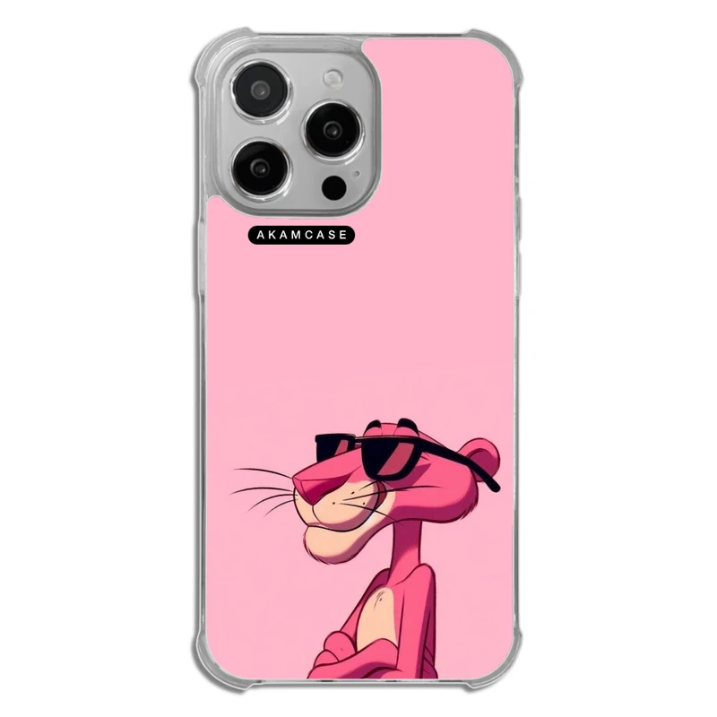 کاور آکام مدل AMC-WTA14PROMAX-PINK PANTHER3 مناسب برای گوشی موبایل اپل iPhone 14 Pro Max