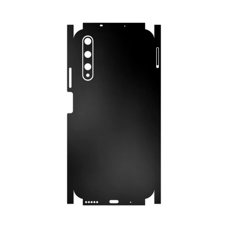 برچسب پوششی ماهوت مدل Full skin-Black-Matte مناسب برای گوشی موبایل هوآوی NOVA 5T