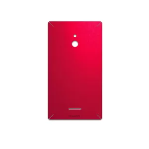 MAHOOT Matte-Warm-Red Cover Sticker for Nokia XL