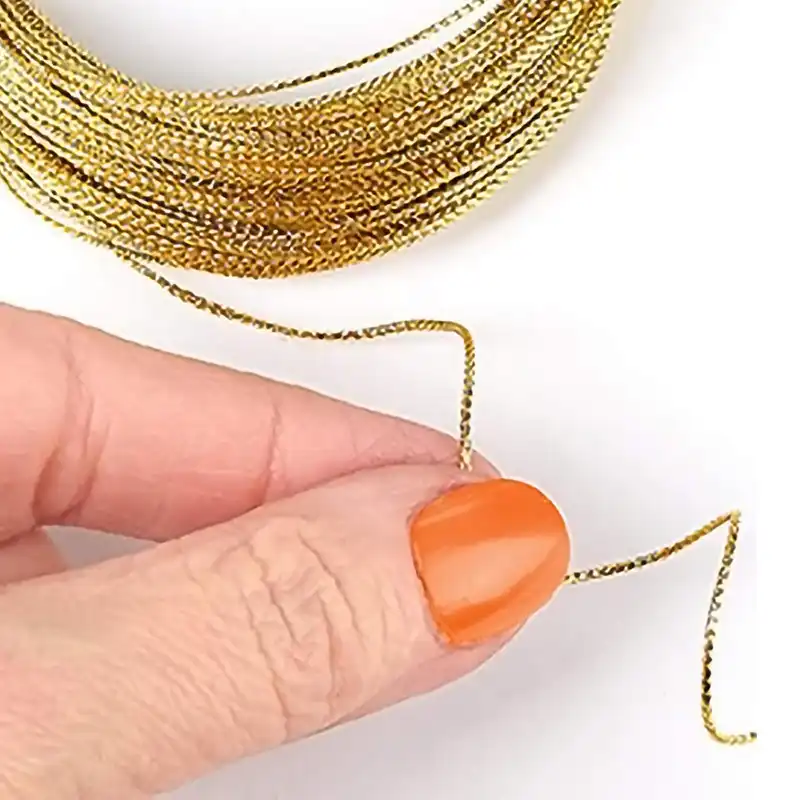 نخ زری مدل NZG001 طول 91 متر