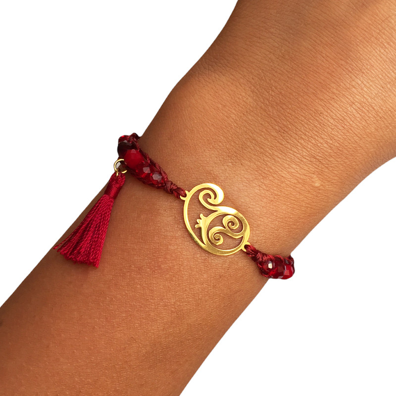 دستبند زنانه دل تافته مدل Del_YB01