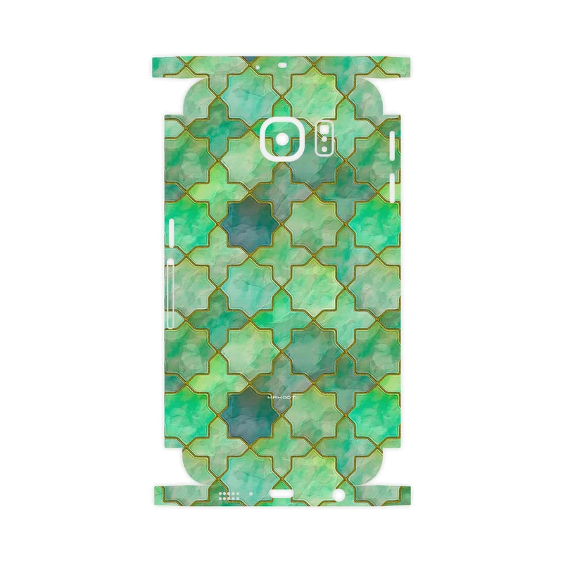 برچسب پوششی ماهوت مدل Iran Tile 8-FullSkin مناسب برای گوشی موبایل سامسونگ Galaxy S6 Edge