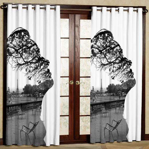 پرده مدل مخمل پانچی کد 7754 سایز 280x140 سانتی متر