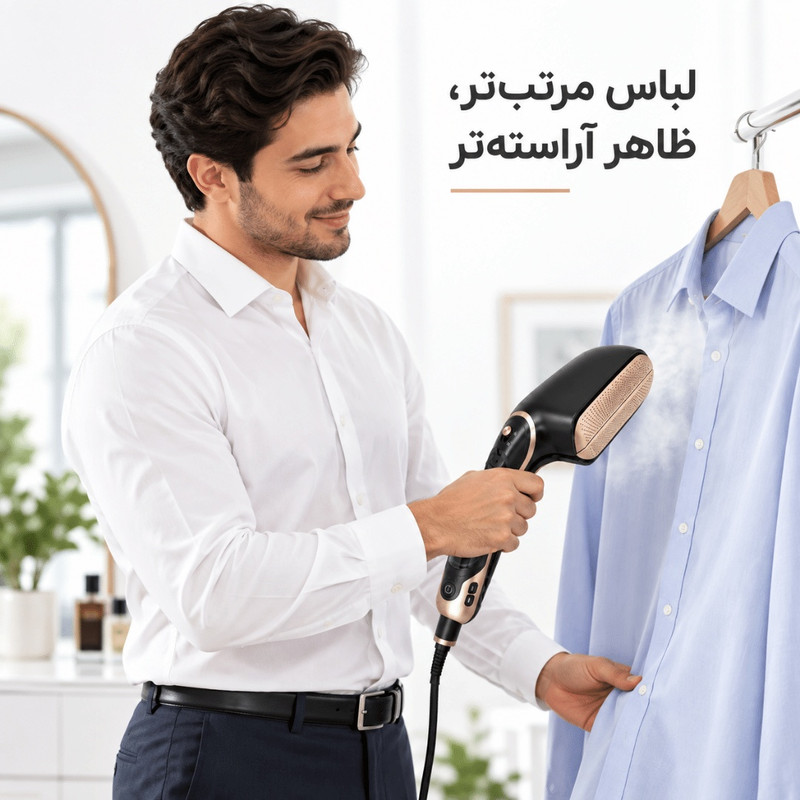 اتو بخار 1000 وات دی اس پی مدل KD1350