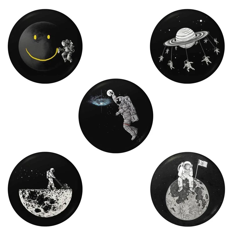 پیکسل طرح فضا و کهکشان کد 10383 مجموعه 5 عددی 