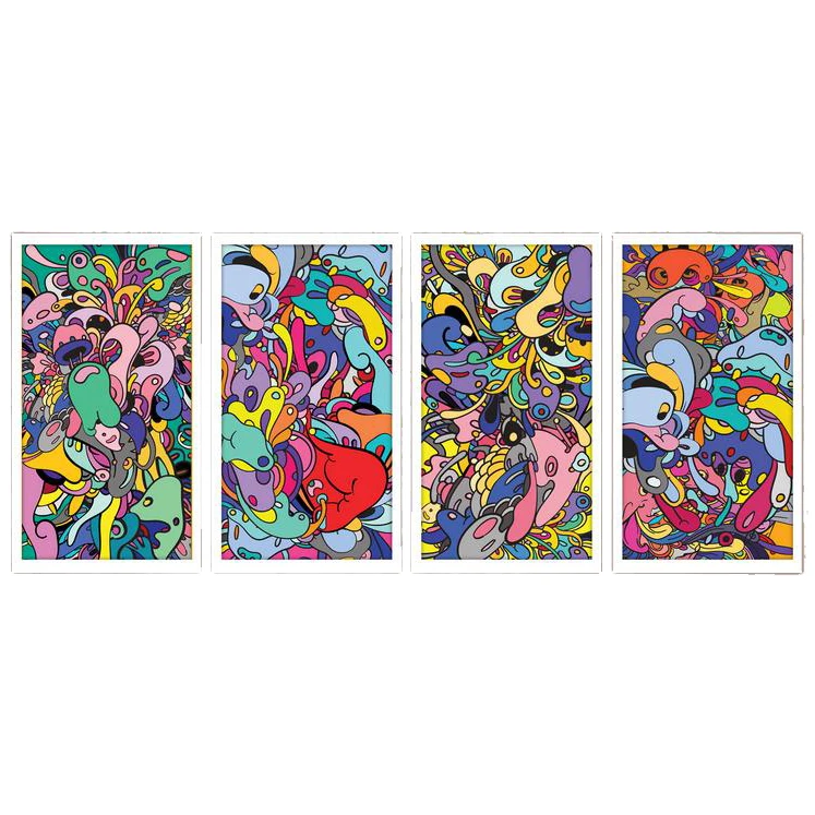 تابلو بکلیت مدل کودک مدل W-192 بسته 4 عددی