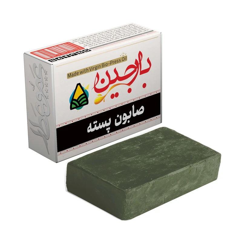 صابون شستشو بارجین مدل بایوپرس پسته وزن 85 گرم
