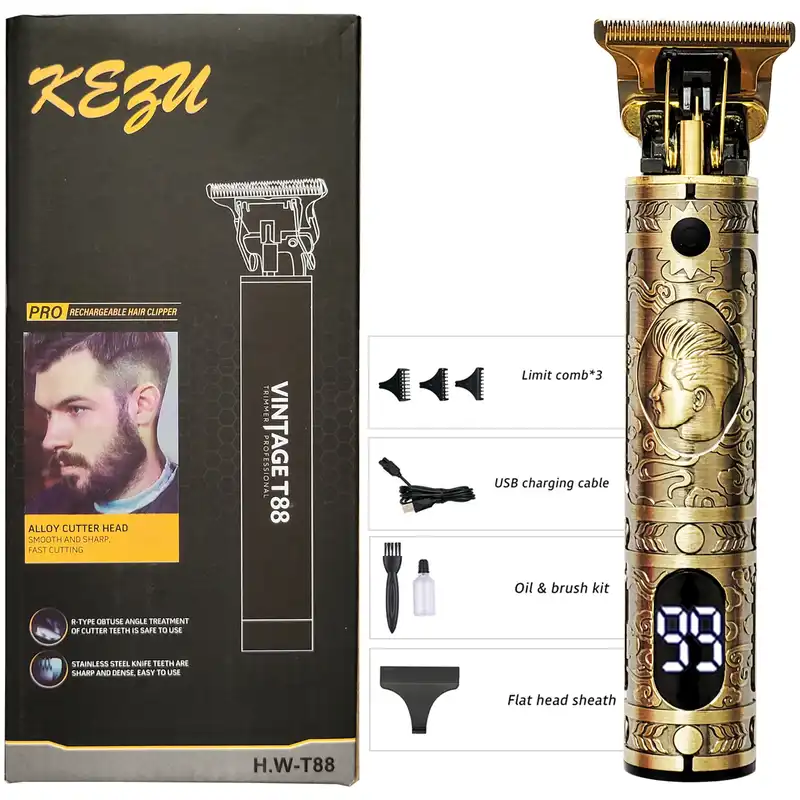 ماشین اصلاح موی سر و صورت کیزو مدل VINTAGET88/H.W-T88/V-6063