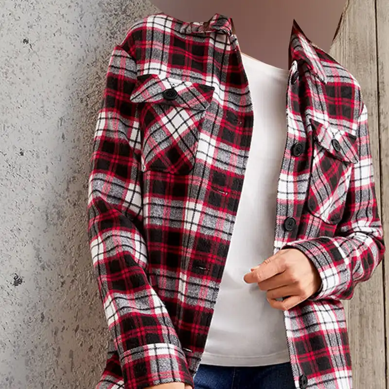 کت زنانه اسمارا مدل LUX-2021-Rd رنگ زرشکی