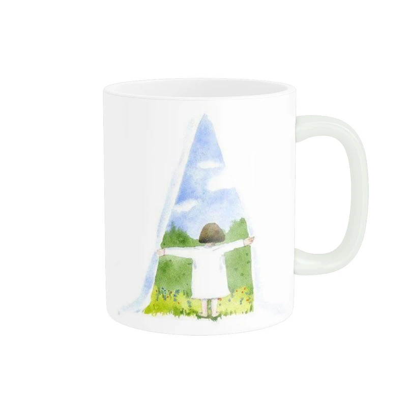 ماگ پاد آفرین مدل کودک و طبیعت کد 108