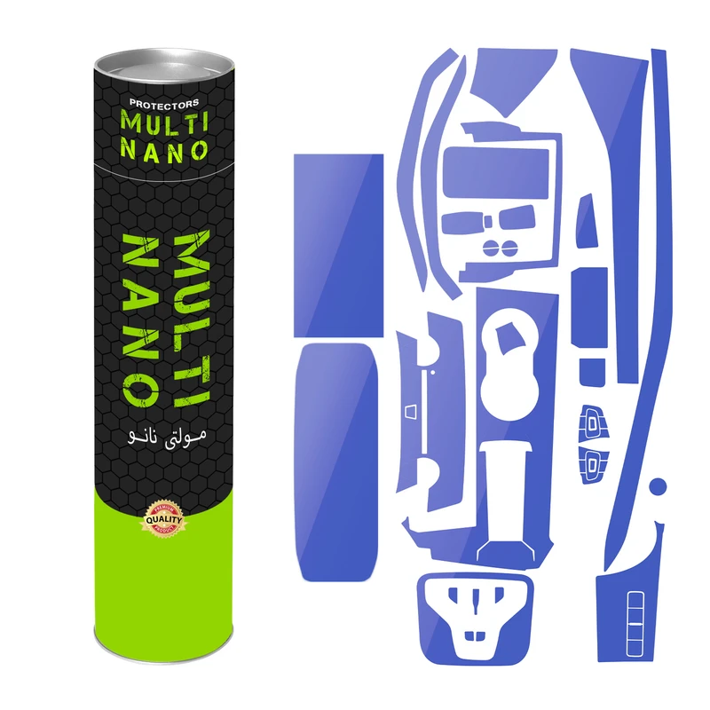 برچسب محافظ مانیتور و کنسول خودرو مولتی نانو مدل X-F1T مناسب برای آریزو ۶ پرو مجموعه 24 عددی