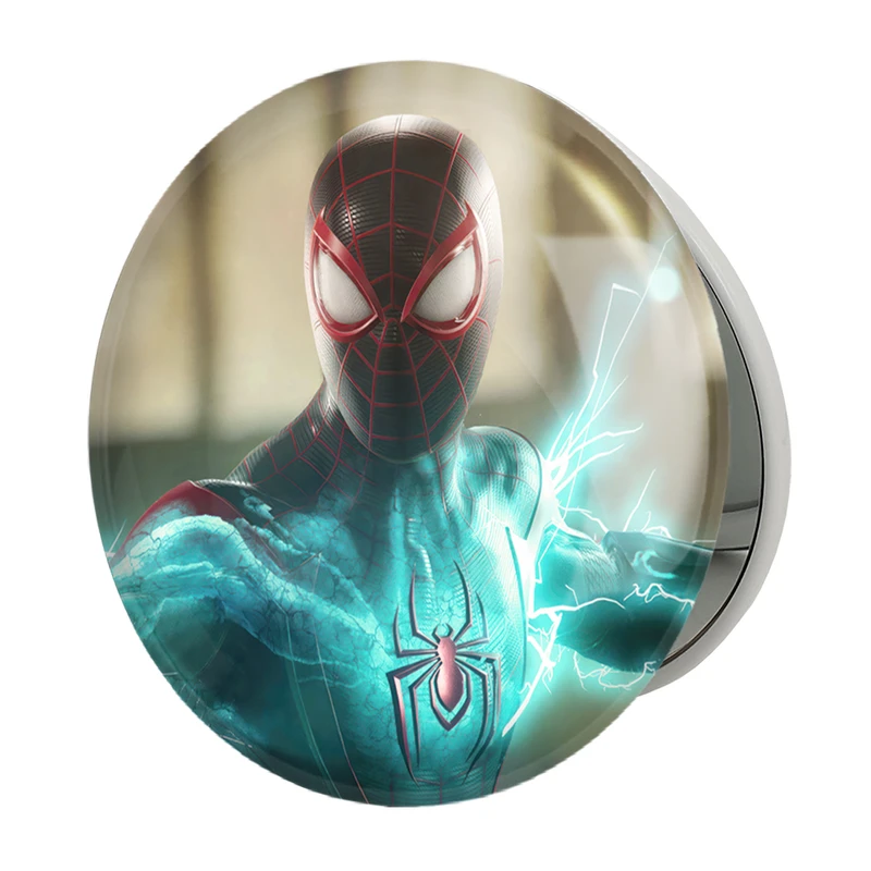 آینه جیبی خندالو طرح مایلز مورالز مردعنکبوتی مدل تاشو کد 30840