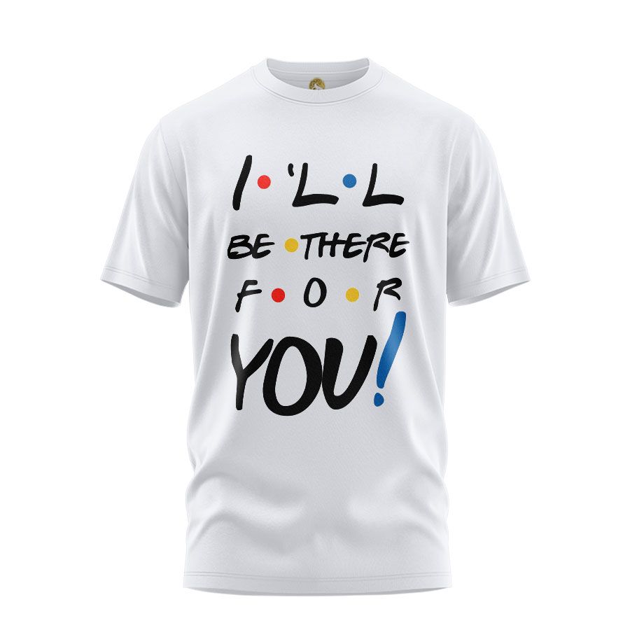 تی شرت آستین کوتاه مردانه هومرو مدل TW228 طرح فرندز -  - 1