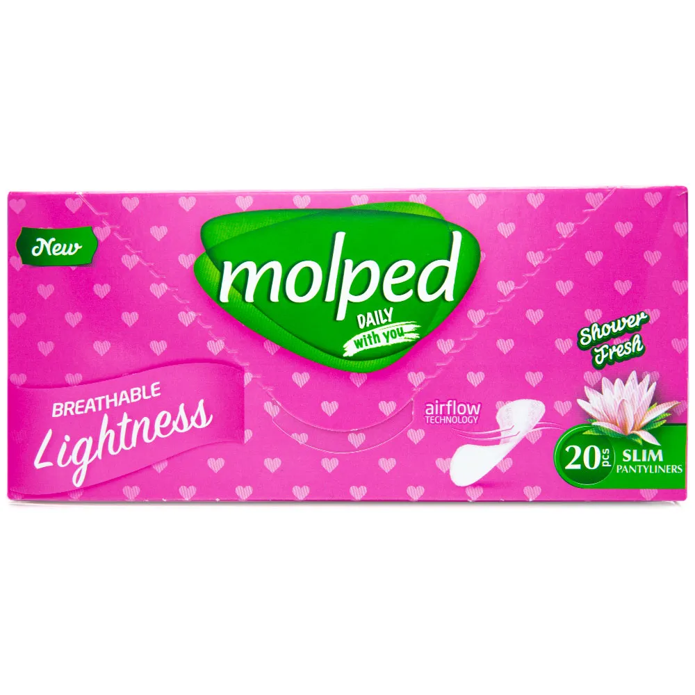 پد روزانه مولپد مدل Deo Fresh بسته 20 عددی