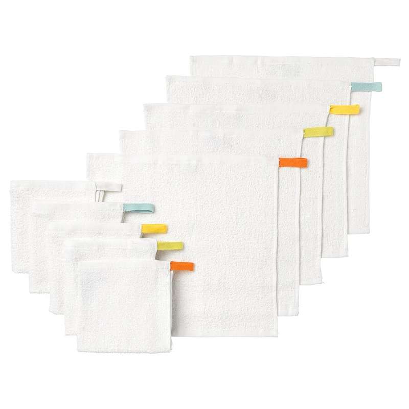 حوله دستی ایکیا مدل KRAMA سایز 30x30 بسته 10عددی