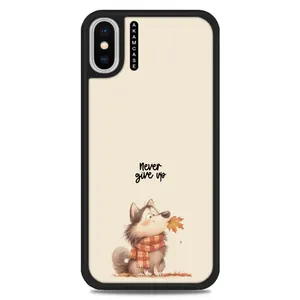 AKAM AMC-WAX-ANIMALS QOUTES-11 Cover For Apple iPhone X/Xs