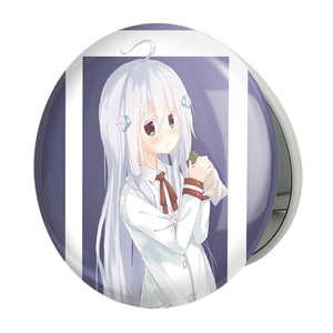 آینه جیبی خندالو طرح هیکاری انیمه اوماروچان Umaru Chan مدل تاشو کد 18501