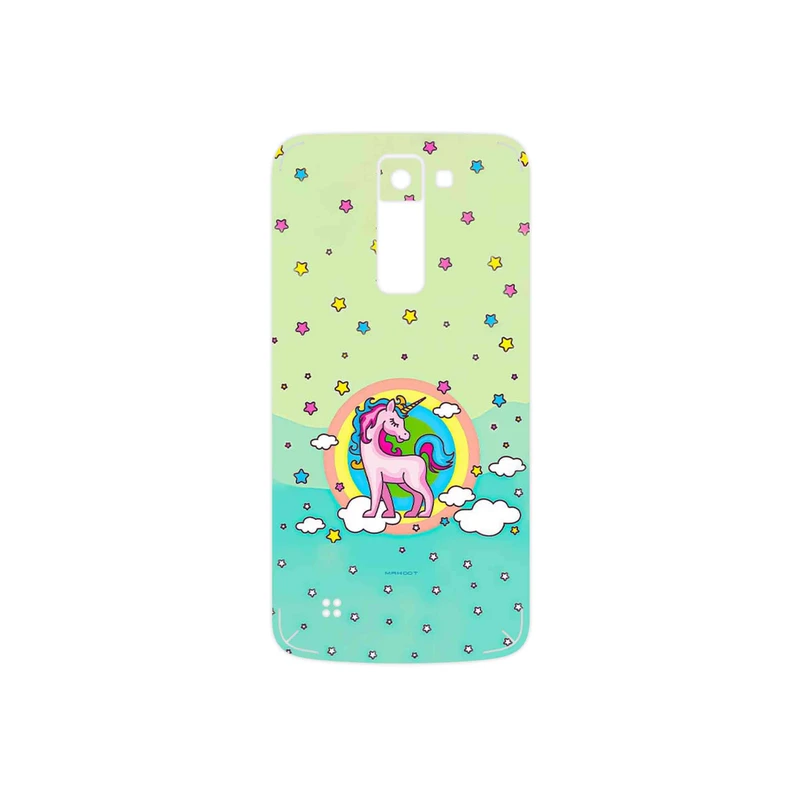 برچسب پوششی ماهوت مدل Rainbow unicorn adventure مناسب برای گوشی موبایل ال جی K8