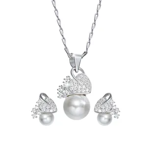 نیم ست نقره زنانه کوبیک مدل QP-5508