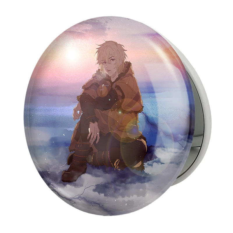 آینه جیبی خندالو طرح تورفین انیمه حماسه وینلند Vinland Saga مدل تاشو کد 27494 