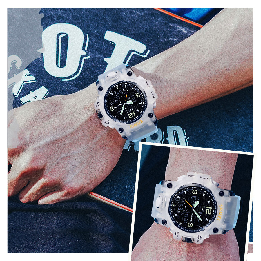 ساعت مچی عقربه‌ای مردانه اسکمی مدل 1155 WH