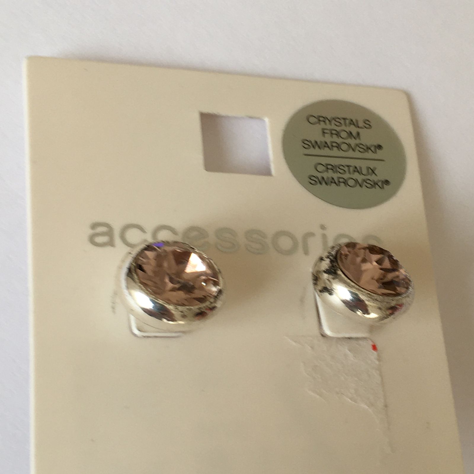 گوشواره زنانه اکسسورایز مدل نگین GA434 -  - 2