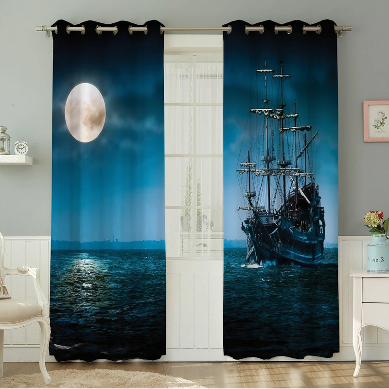 پرده نیروانا طرح   مدرن مدل هازان کد 4317سایز 140×280 سانتی متر