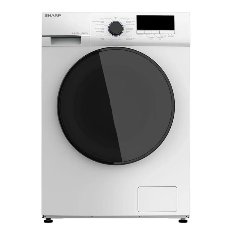 ماشین لباسشویی 8 کیلوگرم اتوماتیک شارپ مدل FS812DLZ-W