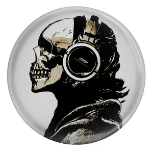 مگنت طرح اسکلت جمجمه و هدفون مدل S5018 