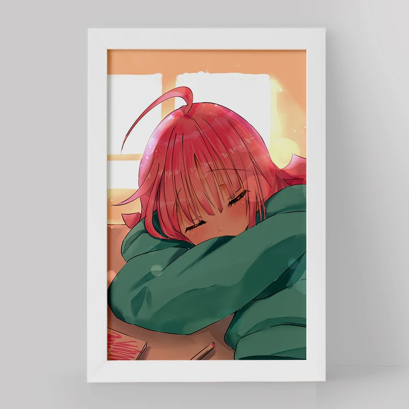 تابلو خندالو مدل رینا انیمه مادوکا مجیکا Madoka Magica کد 18404