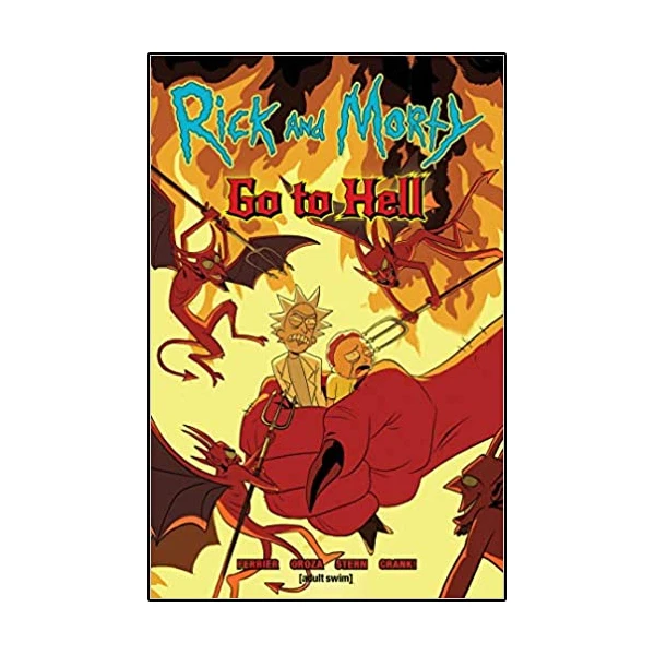 کتاب Rick and Morty Go to Hell اثر Ron Ferrier انتشارات نبض دانش