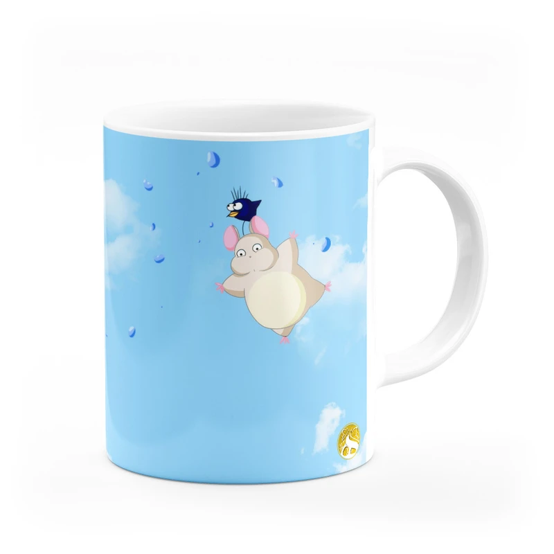 ماگ هومرو طرح انیمه شهر اشباح Spirited Away مدل MG2457