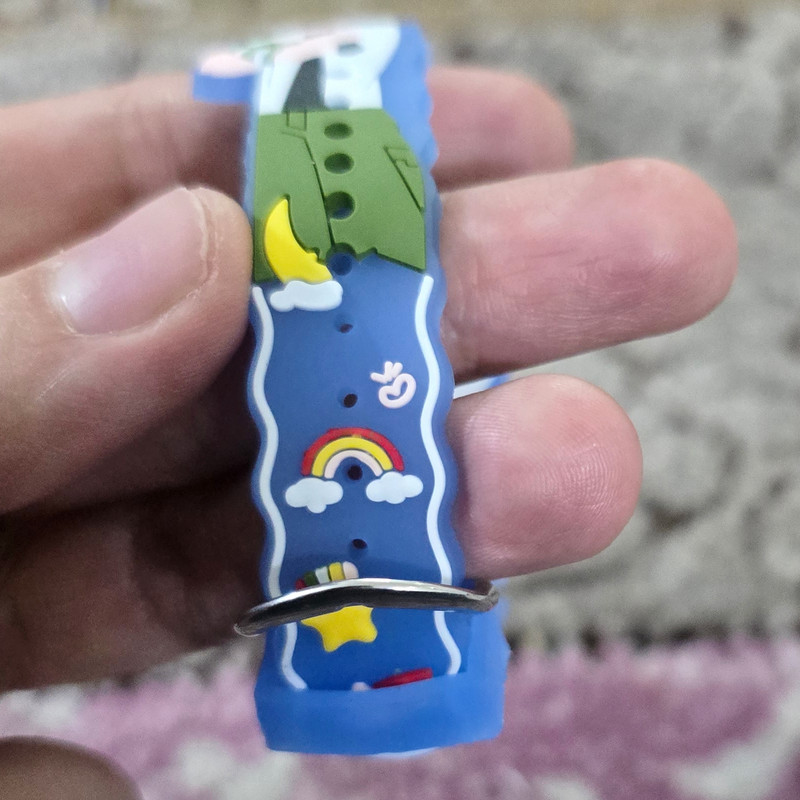 ساعت مچی عقربه ای بچگانه مدل بند سیلیکونی طرح بن تن کد ۲