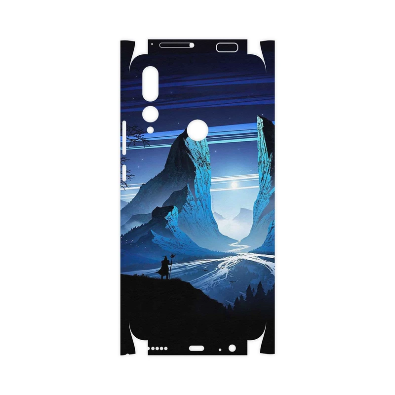 برچسب پوششی ماهوت مدل Blue Mountains Digital Art-FullSkin مناسب برای گوشی موبایل هوآوی Y9 Prime 2019
