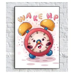 تابلو شاسی کودک مدل ساعت خندان