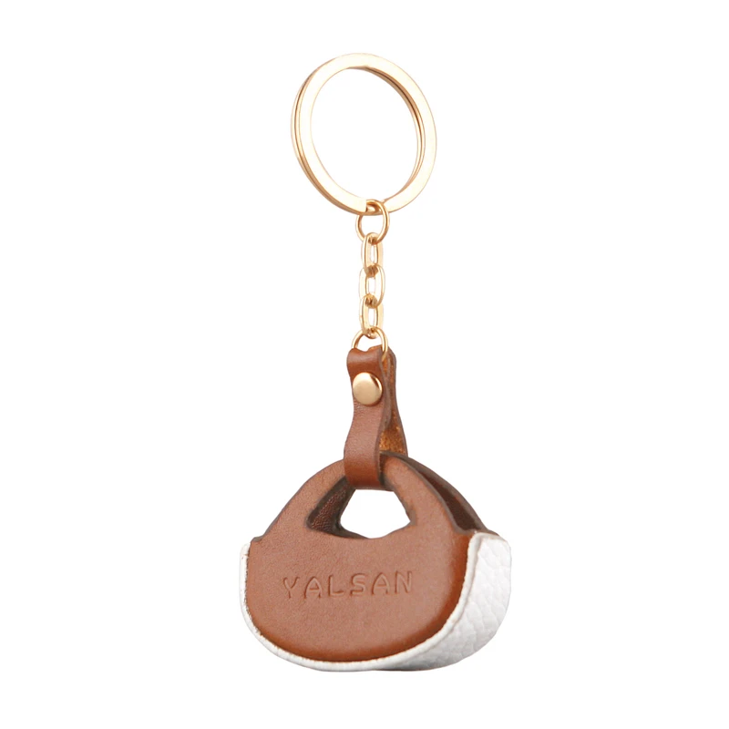 جاکلیدی زنانه چرم یلسان مدل هانا کد GF-114-asl