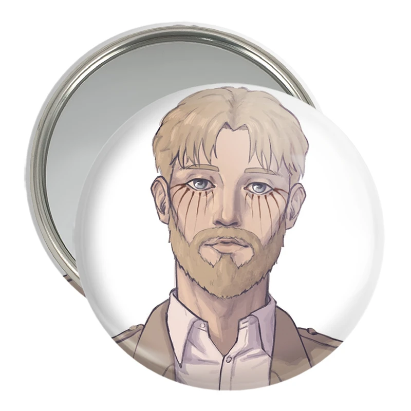 آینه جیبی خندالو مدل زیک یگر انیمه اتک آن تایتان Attack on Titan  کد 18509