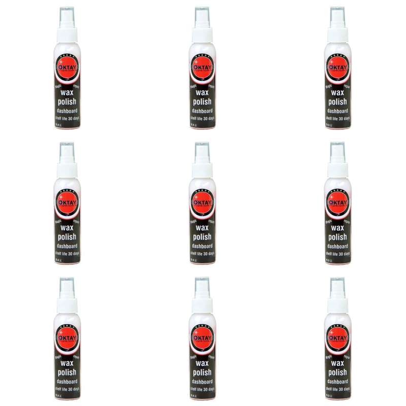 اسپری واکس داشبورد اکتای مدل نانو حجم 100 میلی لیتر بسته نه عددی