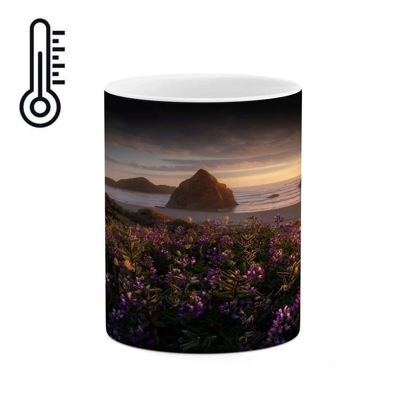 ماگ حرارتی کاکتی مدل منظره کد mgh17111