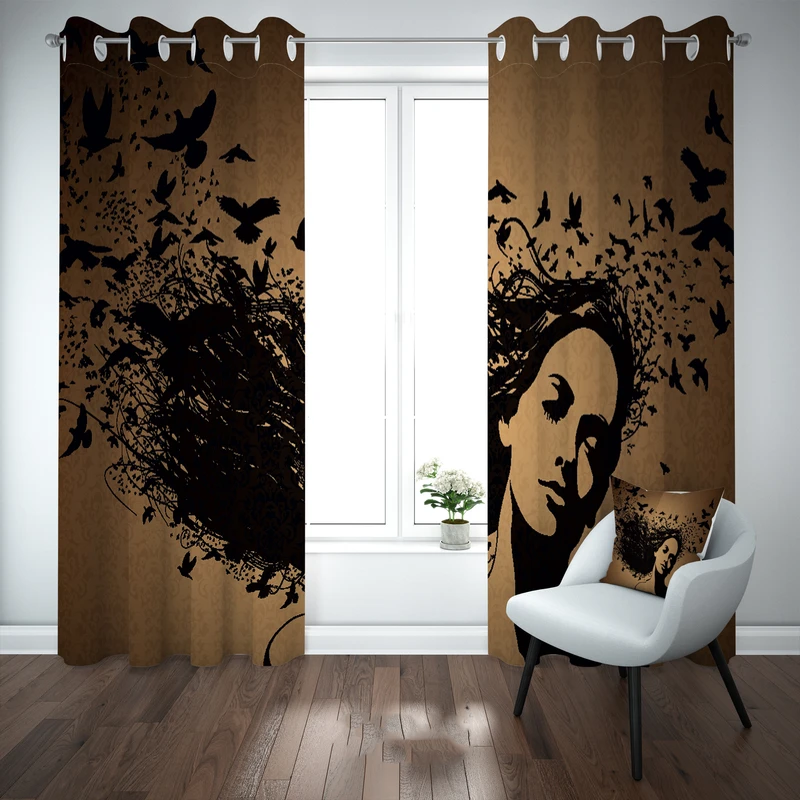 پرده مدل b2282 سایز 140×280 سانتی متر