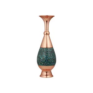 گلدان فیروزه کوبی مدل صراحی کد 25
