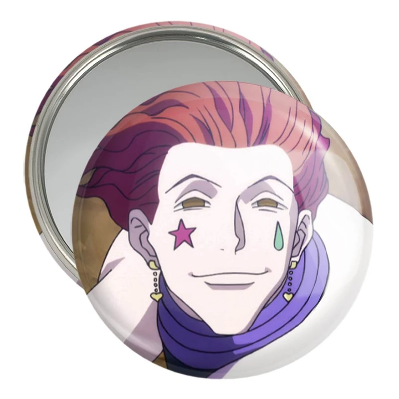 آینه جیبی خندالو مدل هیسوکا جوکر انیمه هانتر ایکس هانتر  Hunter × Hunter  کد 11950