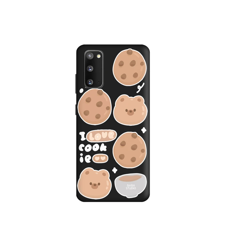 کاور قاب گارد طرح کوکی شکلاتی کد a2152 مناسب برای گوشی موبایل سامسونگ Galaxy S20
