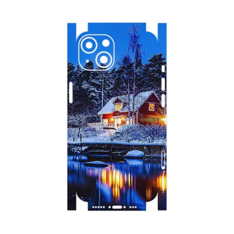 برچسب پوششی ماهوت مدل Winter Season-FullSkin مناسب برای گوشی موبایل اپل iPhone 13